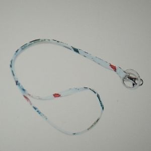Vera Bradley Factory Style Anchors Aweigh  Lanyard Lighten Up